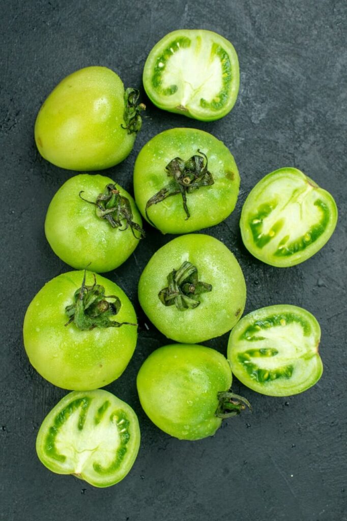 Green Tomato Face Mask