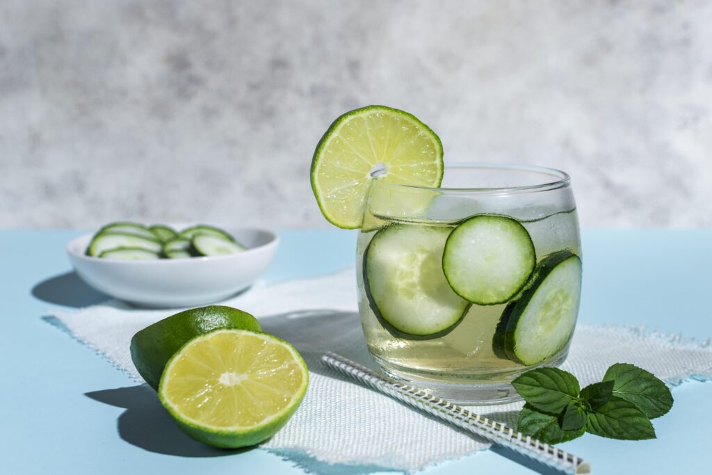 Cucumber Lemon Water Recipe for Weight Loss