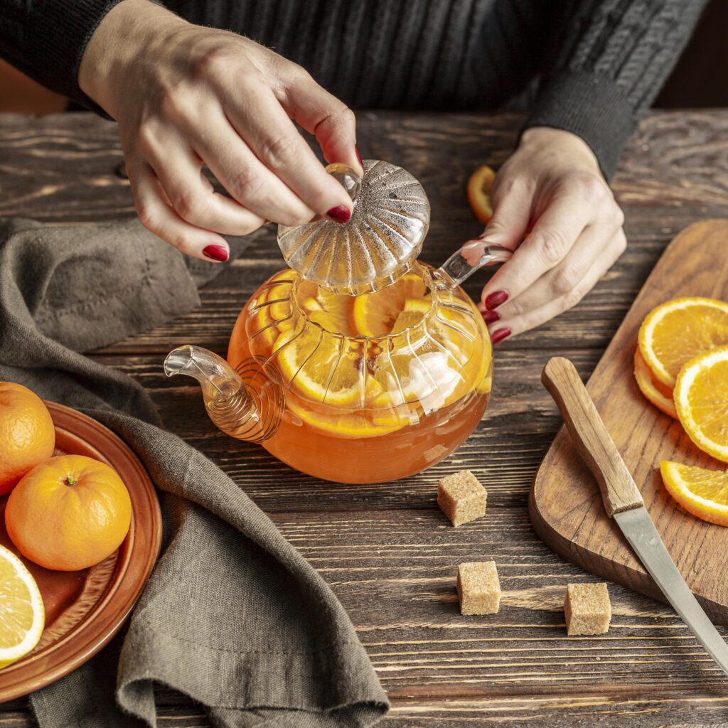 Honey Citrus Mint Tea Recipe Honey Citrus Mint Tea Recipe