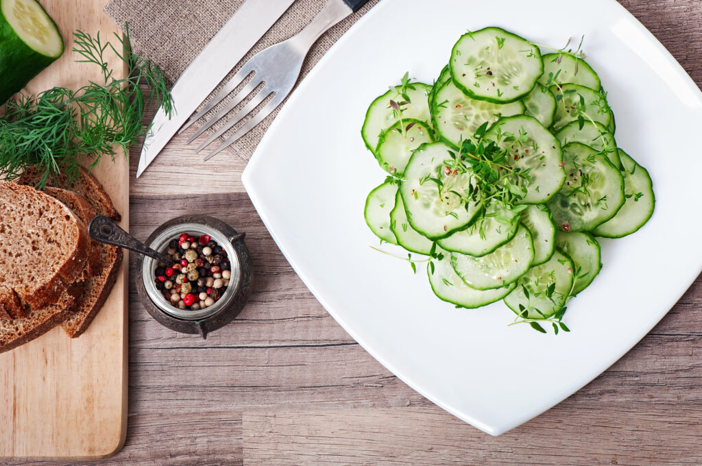 Healthy Cucumber Salad Recipe