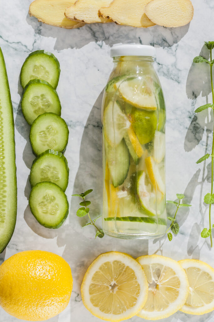 Cucumber Lemon Water Recipe for Weight Loss