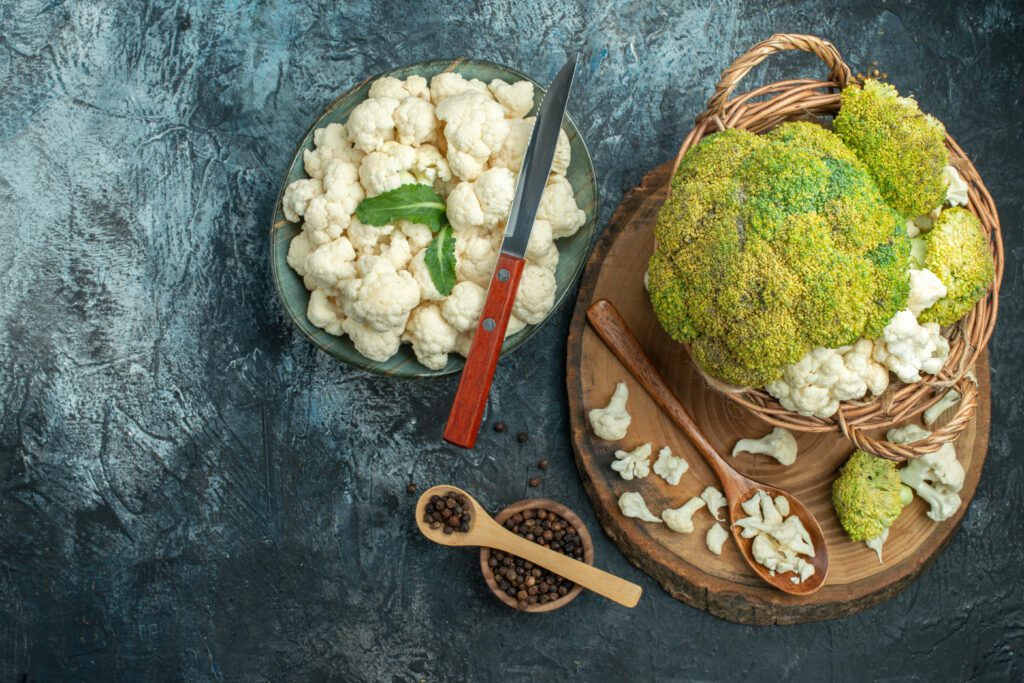 Raw Broccoli and Cauliflower Salad Recipe Raw Broccoli and Cauliflower Salad Recipe
